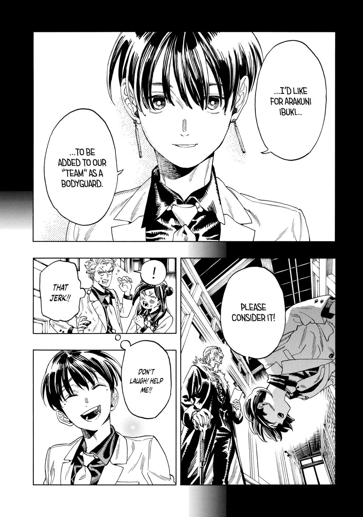 Read Honeko Akabane’s Bodyguards chapter 8 image 19 on Lezhin