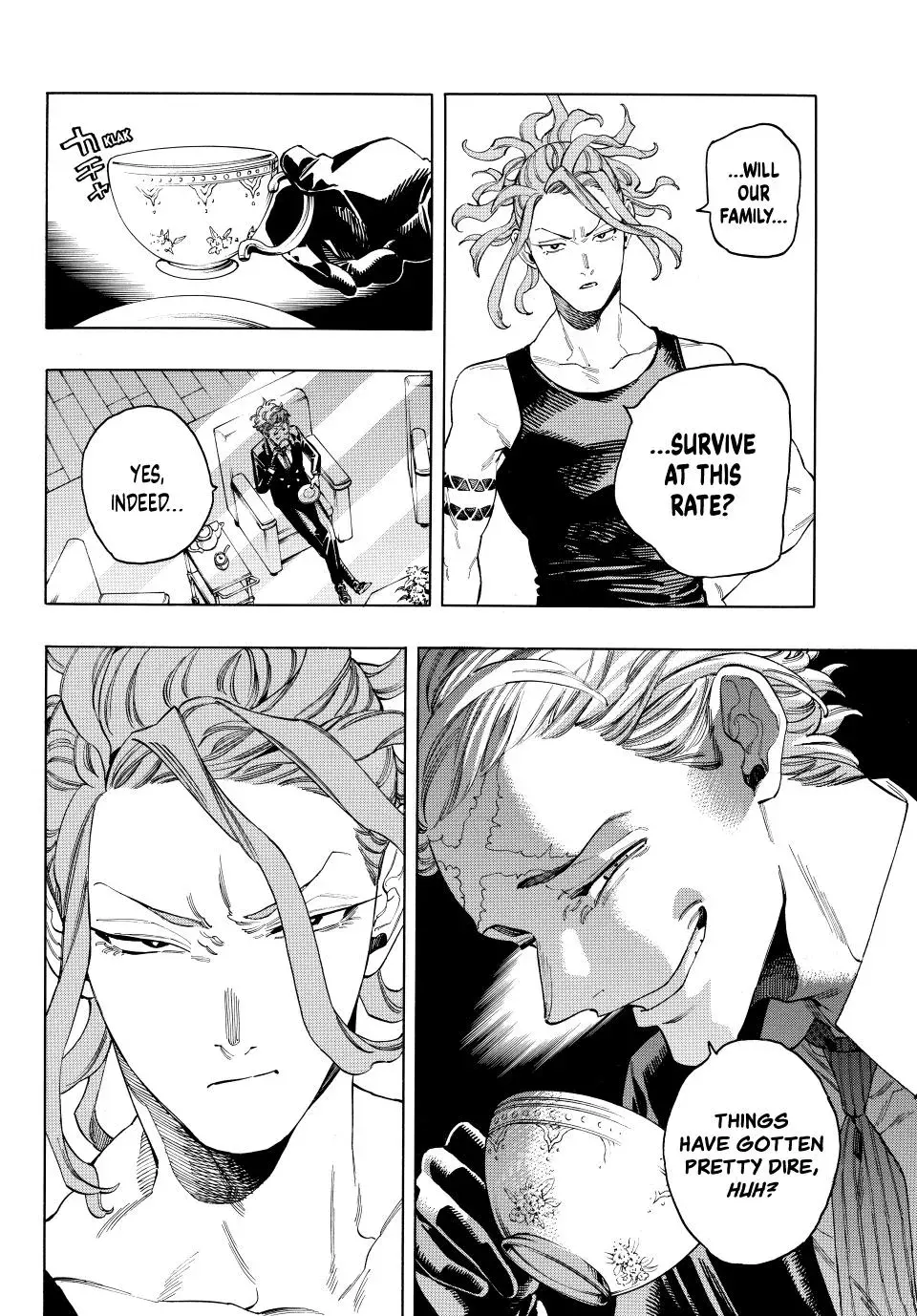 Read Honeko Akabane’s Bodyguards chapter 83 image 2 on Lezhin