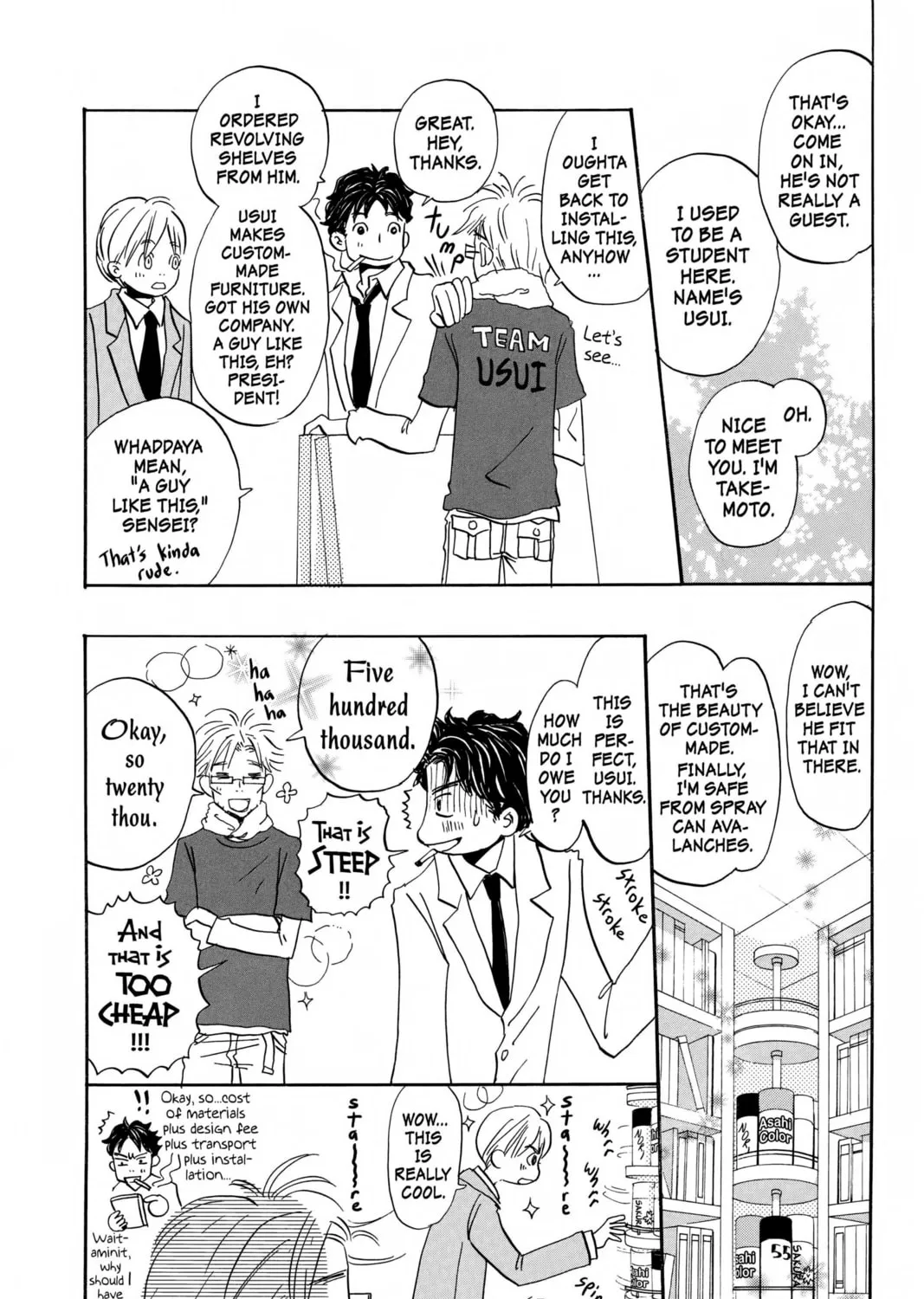 Read Honey and Clover chapter 38 image 6 on Lezhin