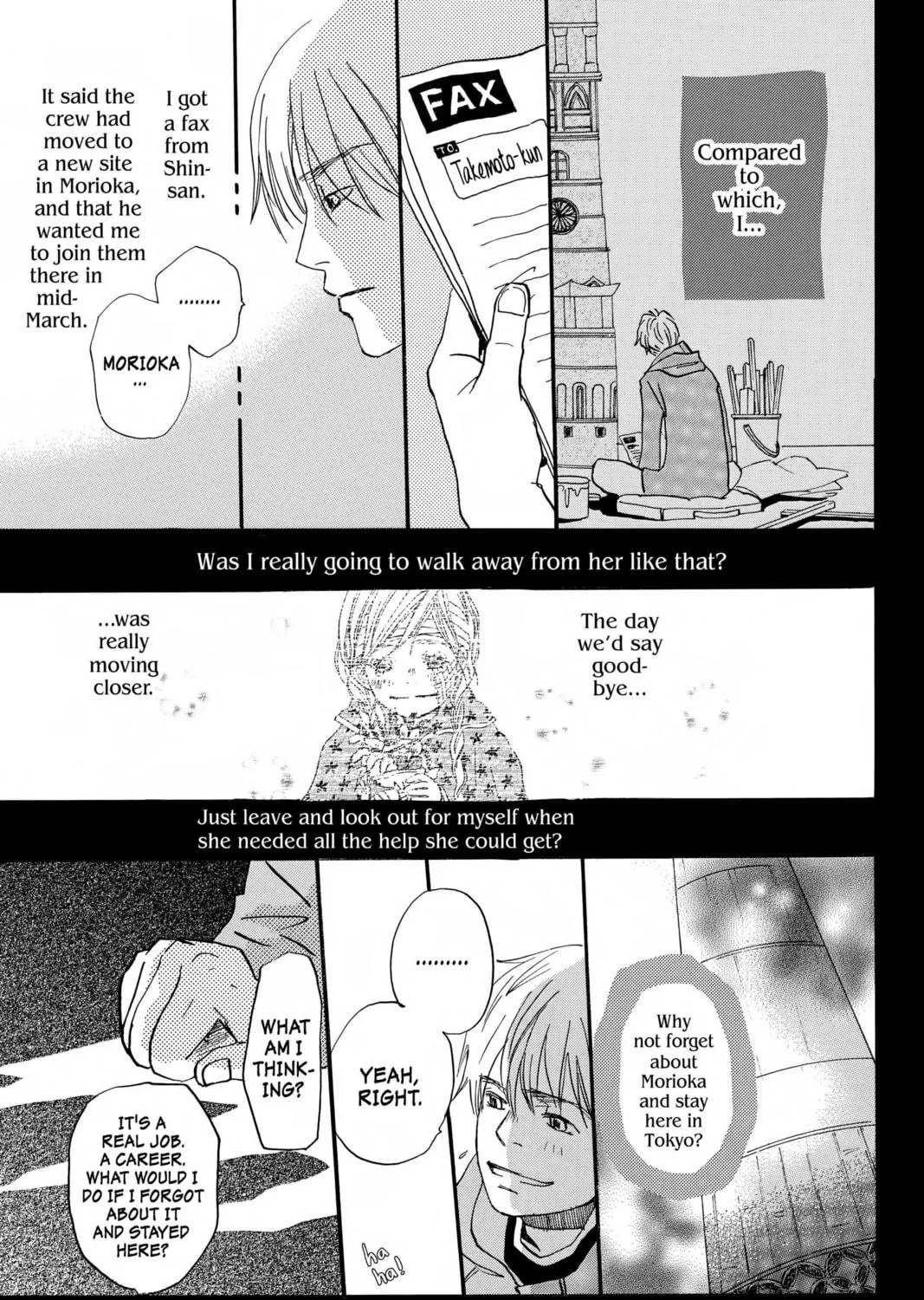 Read Honey and Clover chapter 59 image 28 on Lezhin