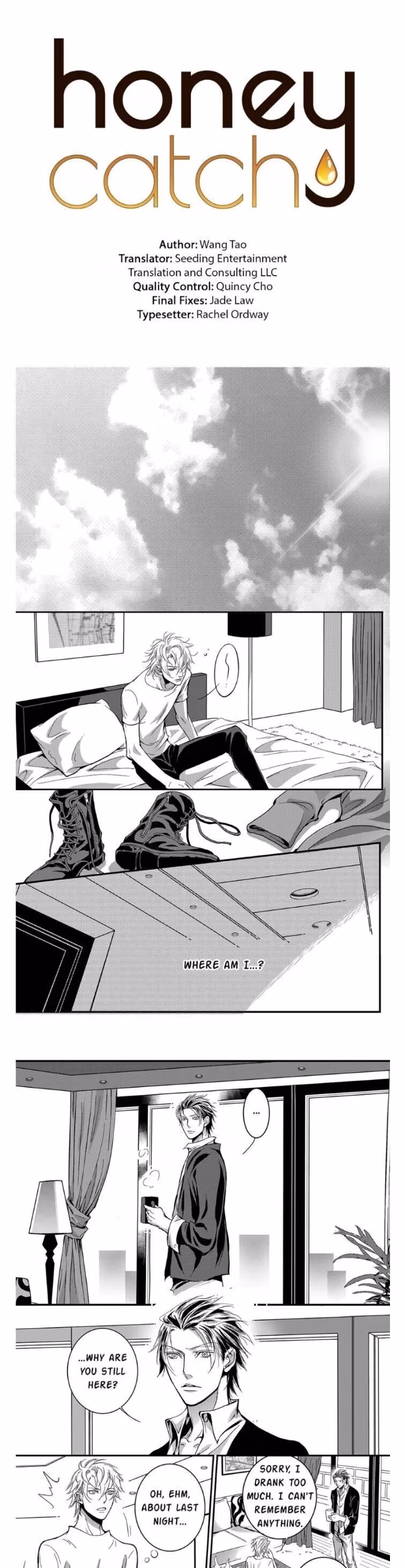 Read Honey Catch chapter 2 image 0 on Lezhin