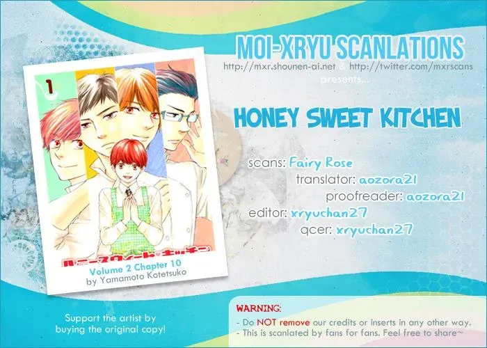 Read Honey Sweet♥Kitchen chapter 10 image 1 on Lezhin