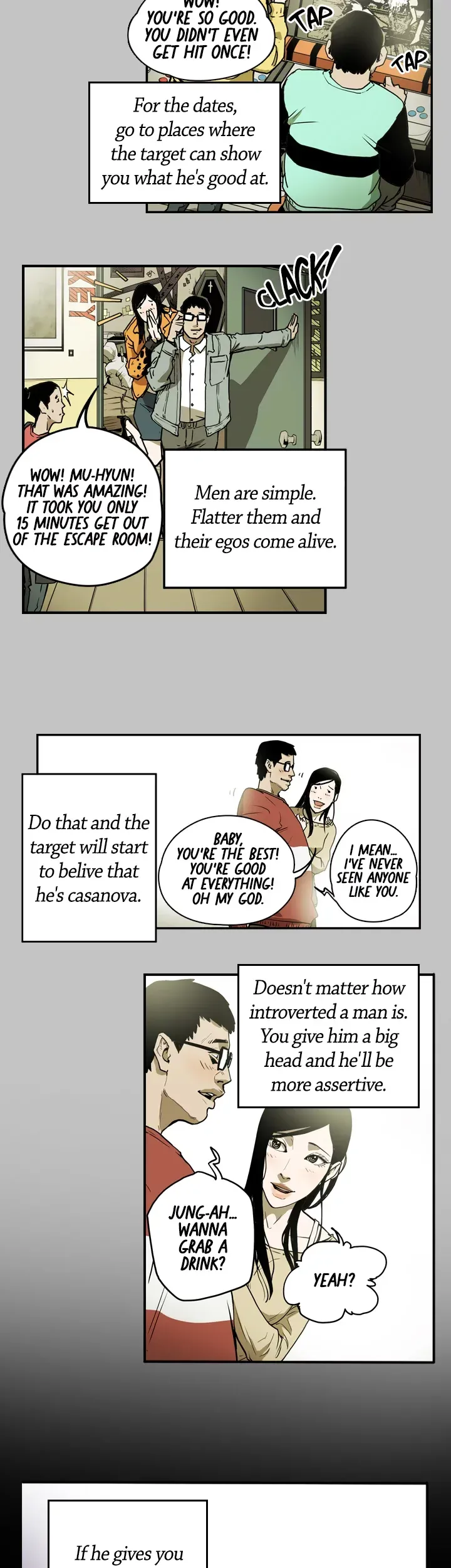 Read HONEY TRAP chapter 12 image 3 on Lezhin