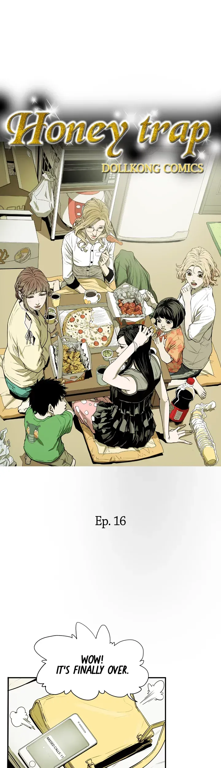 Read HONEY TRAP chapter 16 image 7 on Lezhin