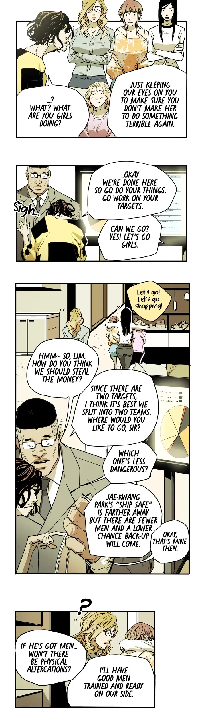 Read HONEY TRAP chapter 21 image 10 on Lezhin