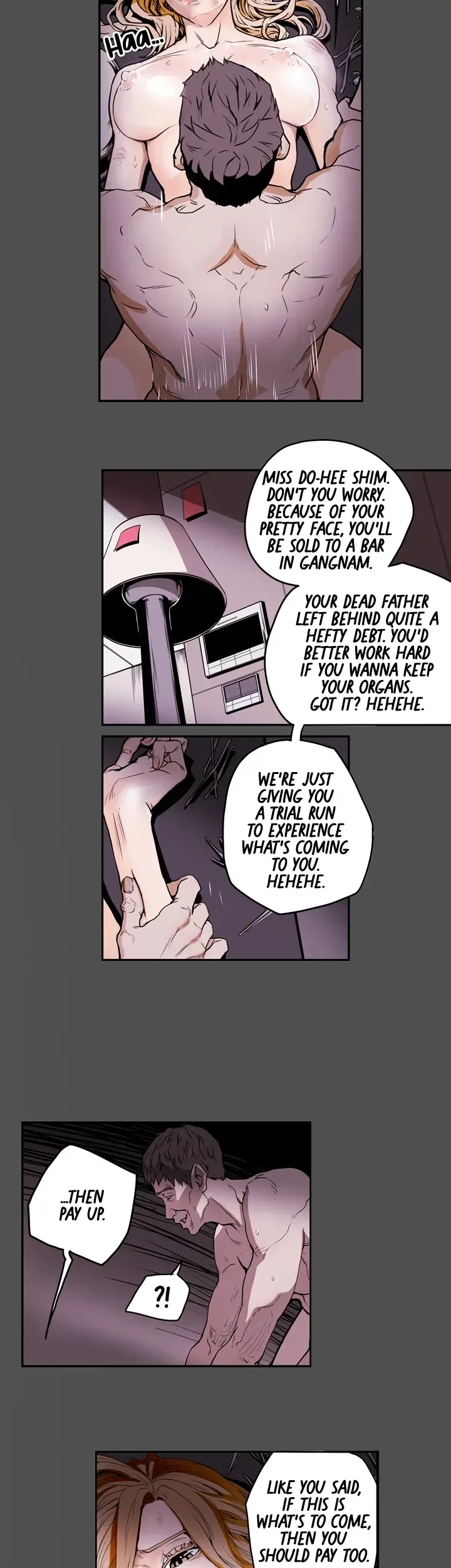 Read HONEY TRAP chapter 6 image 8 on Lezhin