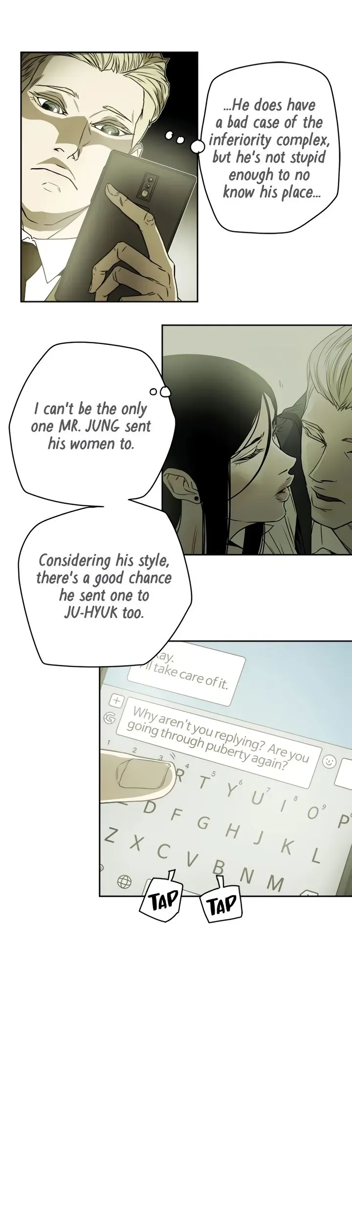 Read HONEY TRAP chapter 80 image 14 on Lezhin