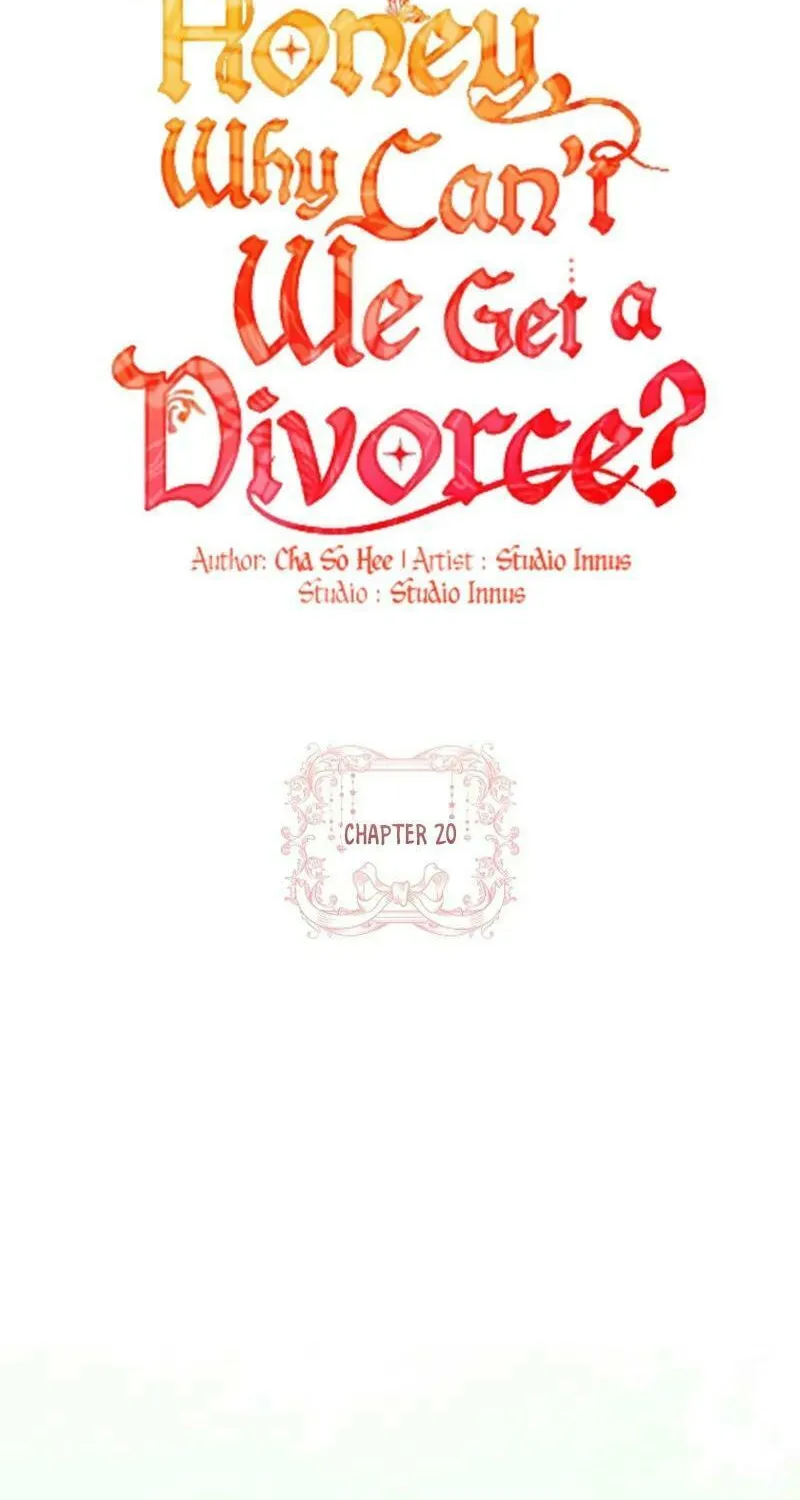 Honey, Why Can't We Get a Divorce? Chapter 20 page 2 - 