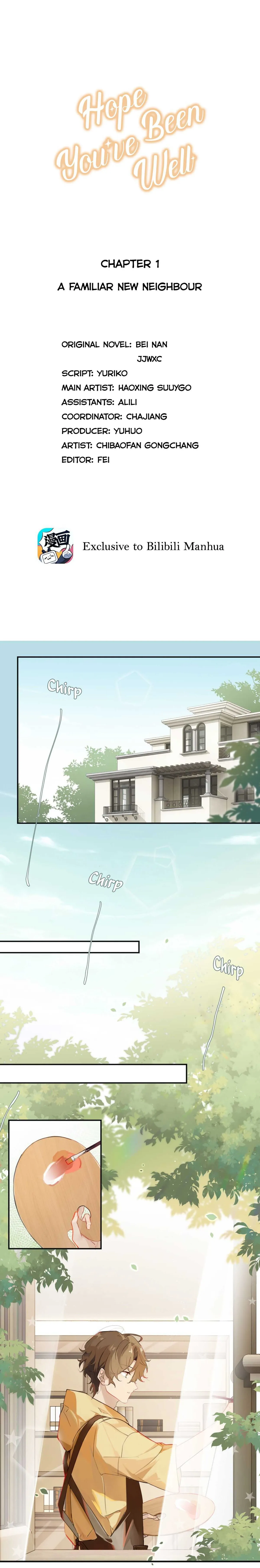 Read Hope You’ve Been Well chapter 1 image 1 on Lezhin