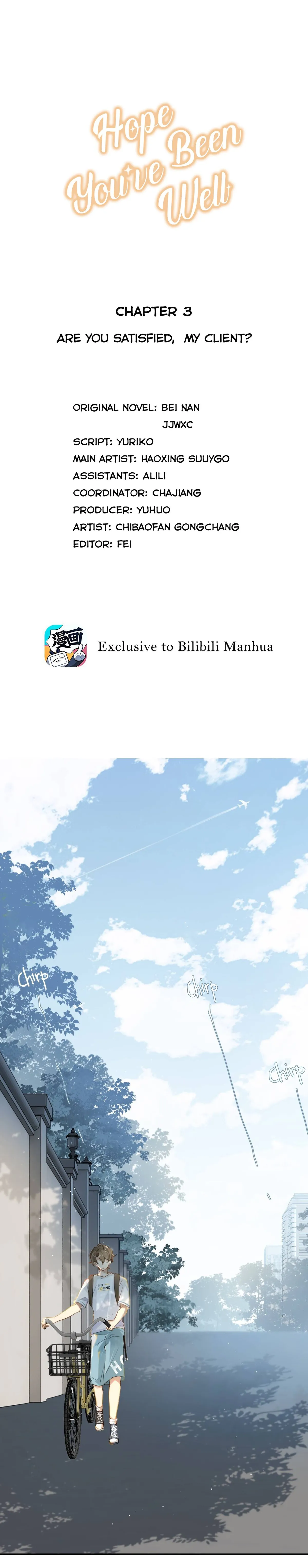 Read Hope You’ve Been Well chapter 3 image 0 on Lezhin