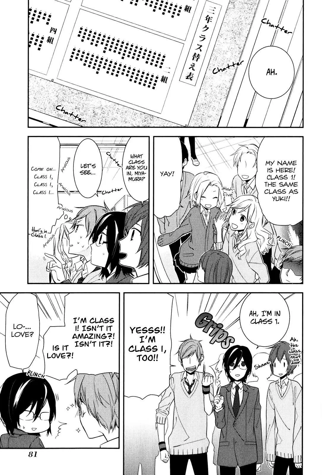 Read Horimiya chapter 10 image 1 on Lezhin