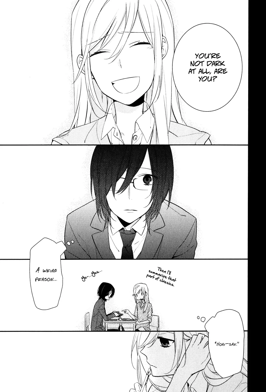 Read Horimiya chapter 10 image 12 on Lezhin