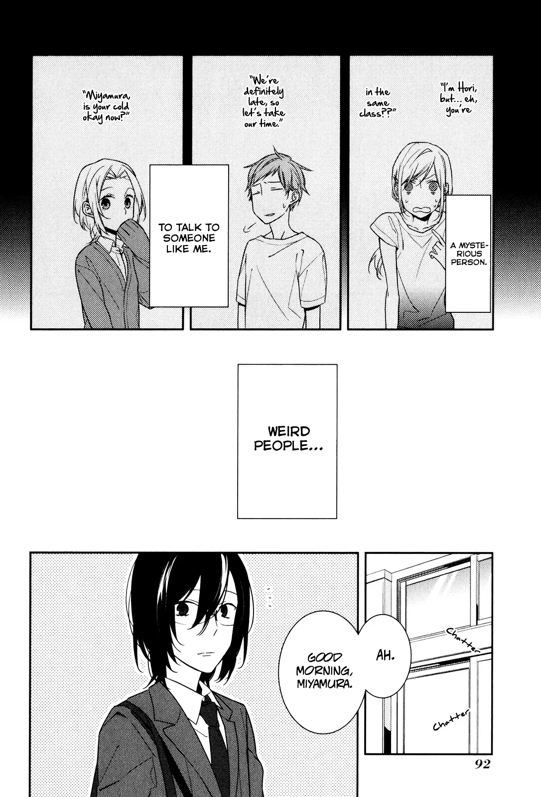 Read Horimiya chapter 10 image 13 on Lezhin