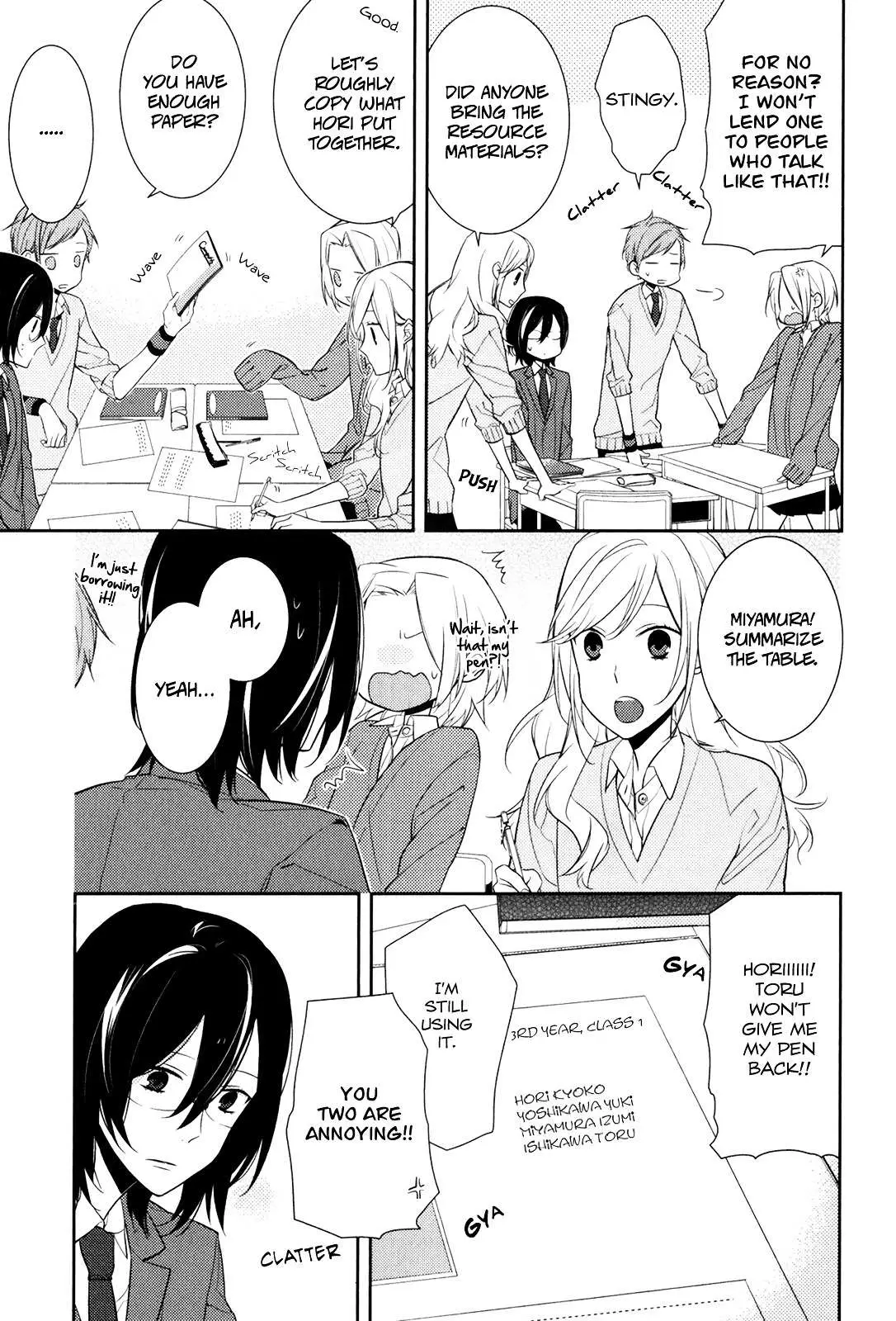 Read Horimiya chapter 10 image 16 on Lezhin