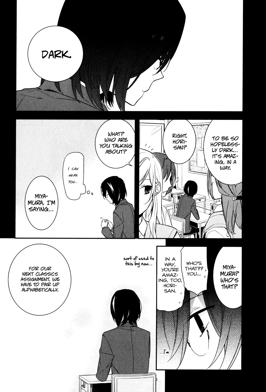 Read Horimiya chapter 10 image 9 on Lezhin