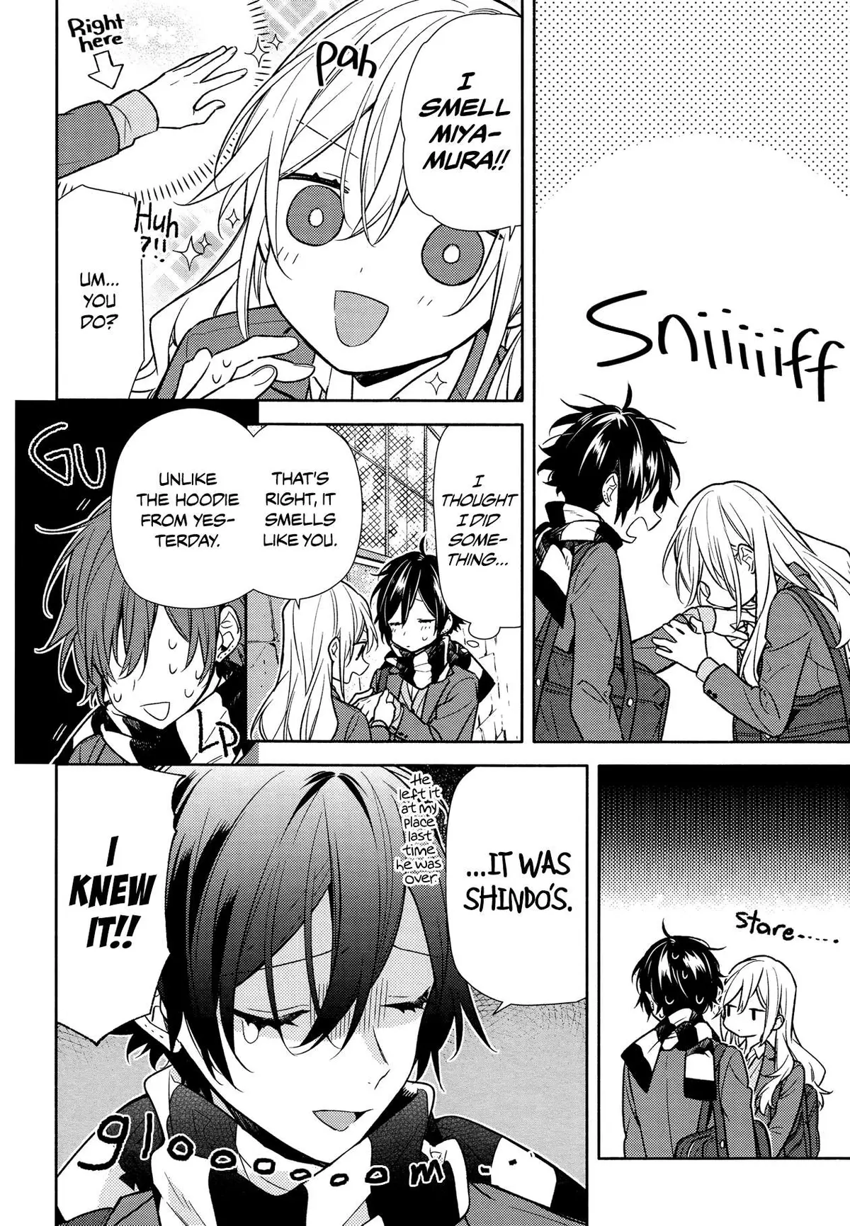 Read Horimiya chapter 100 image 12 on Lezhin