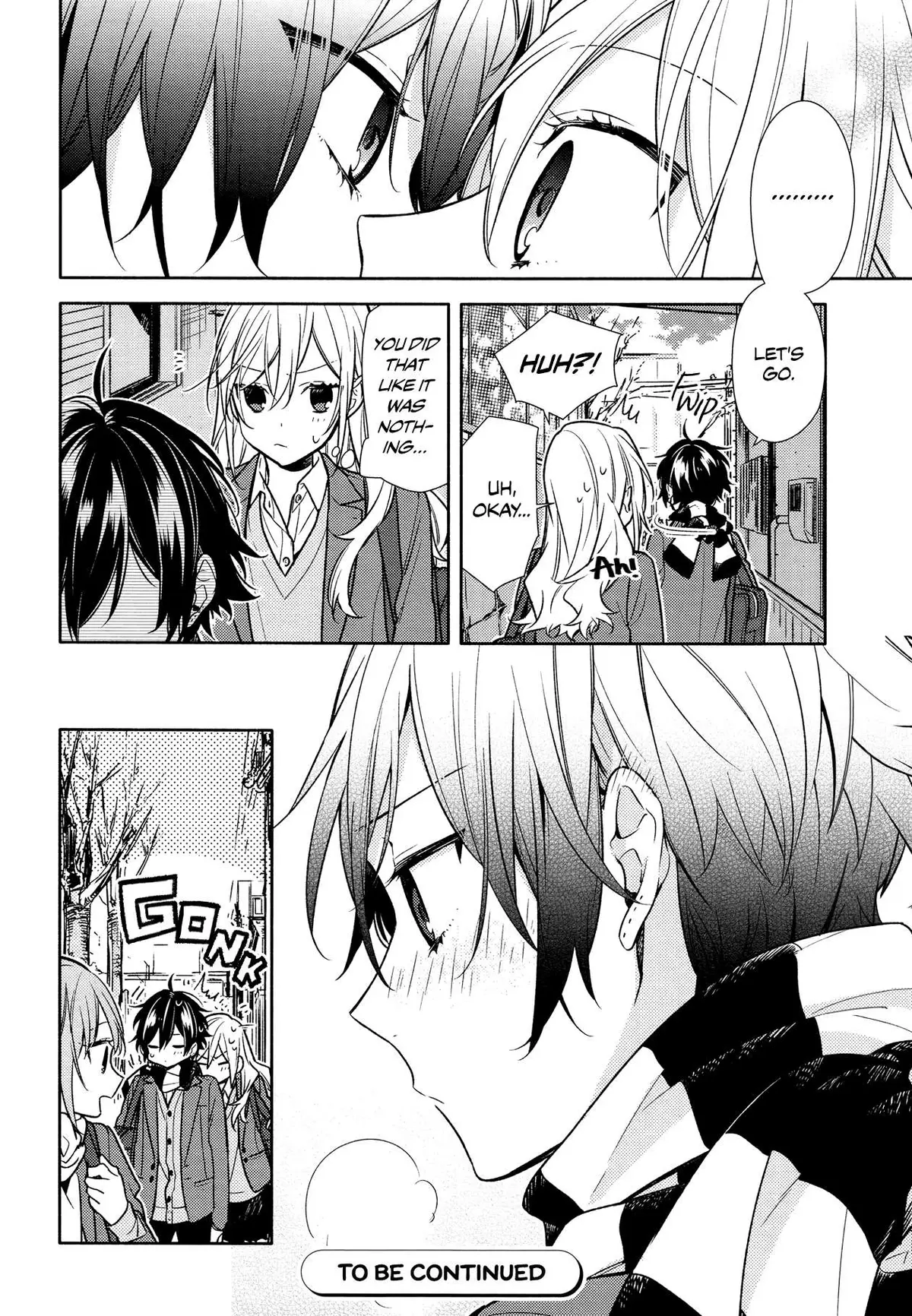 Read Horimiya chapter 100 image 14 on Lezhin