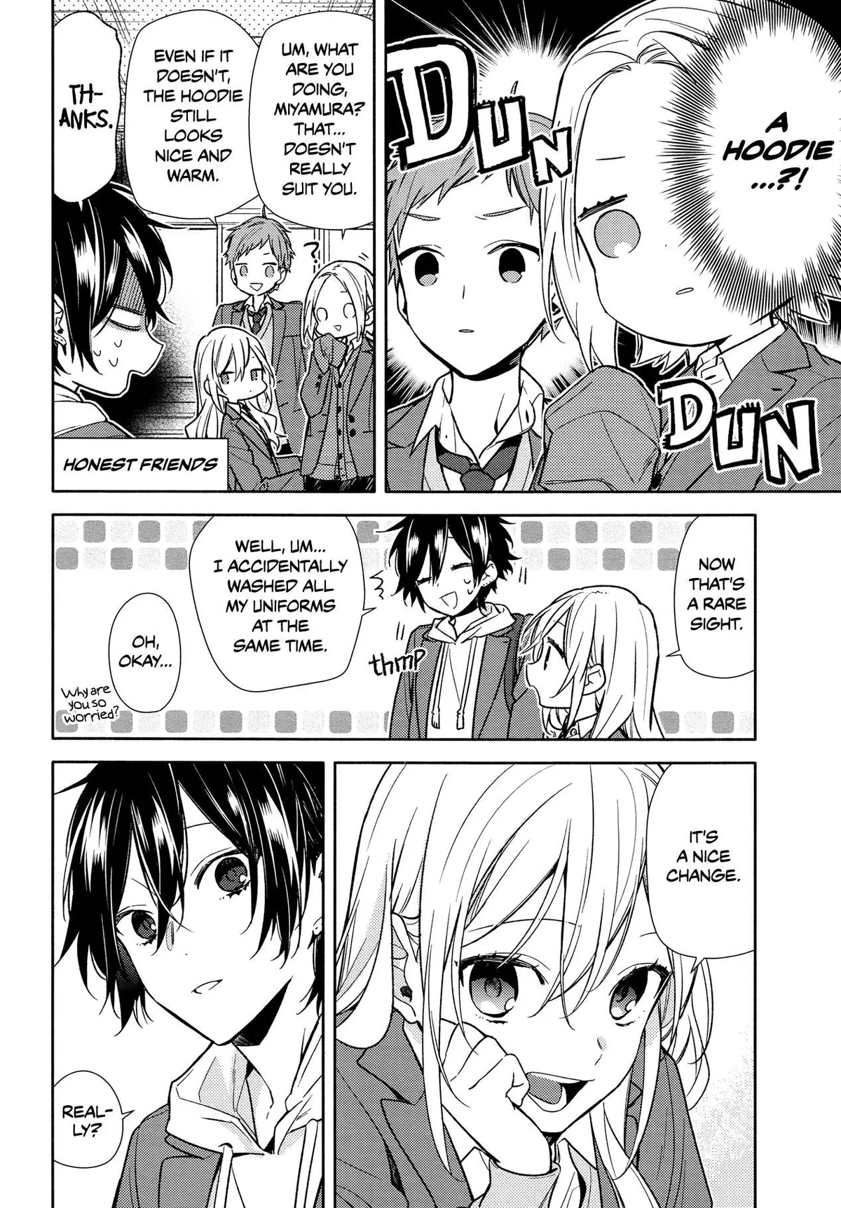 Read Horimiya chapter 100 image 4 on Lezhin