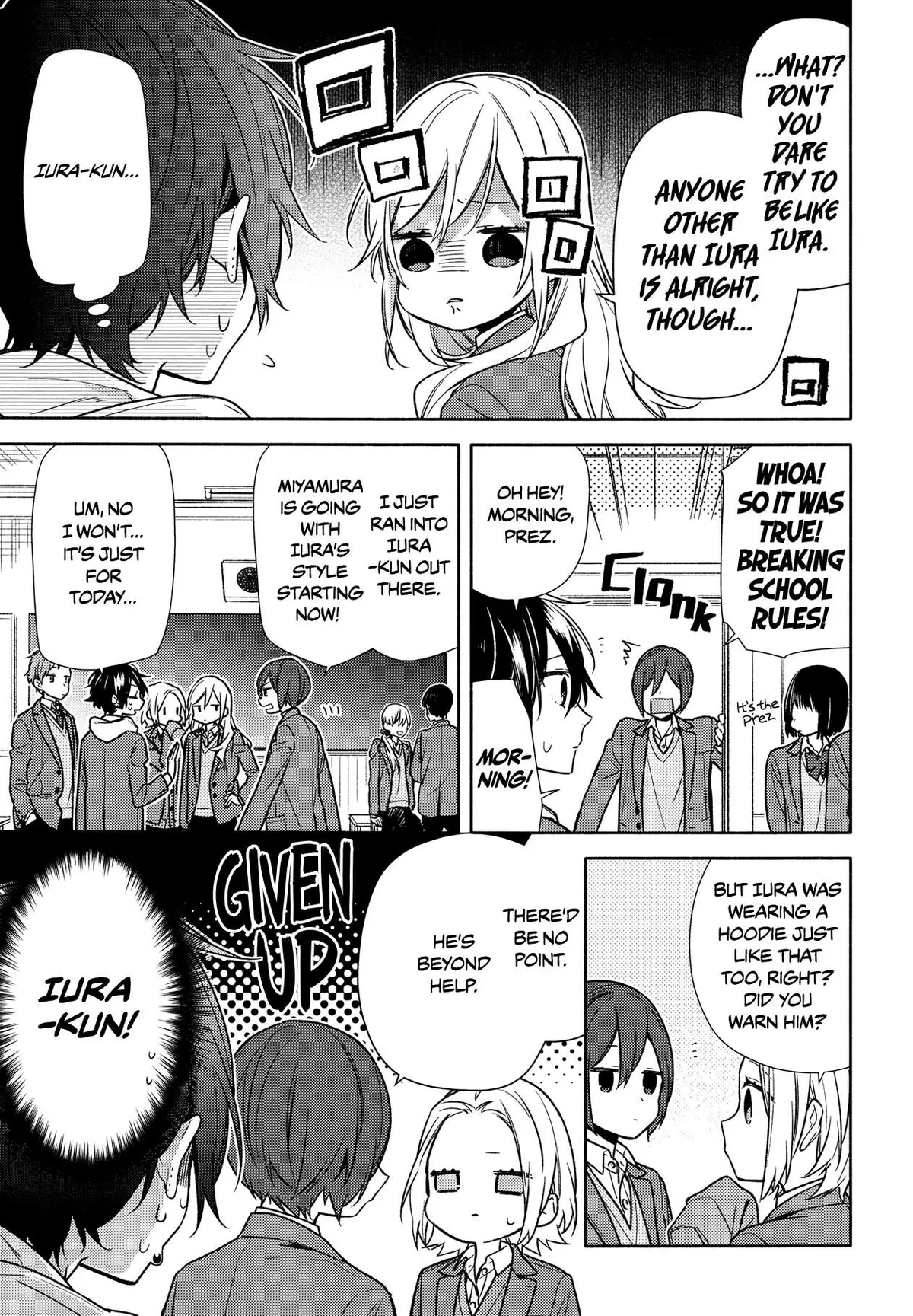 Read Horimiya chapter 100 image 7 on Lezhin