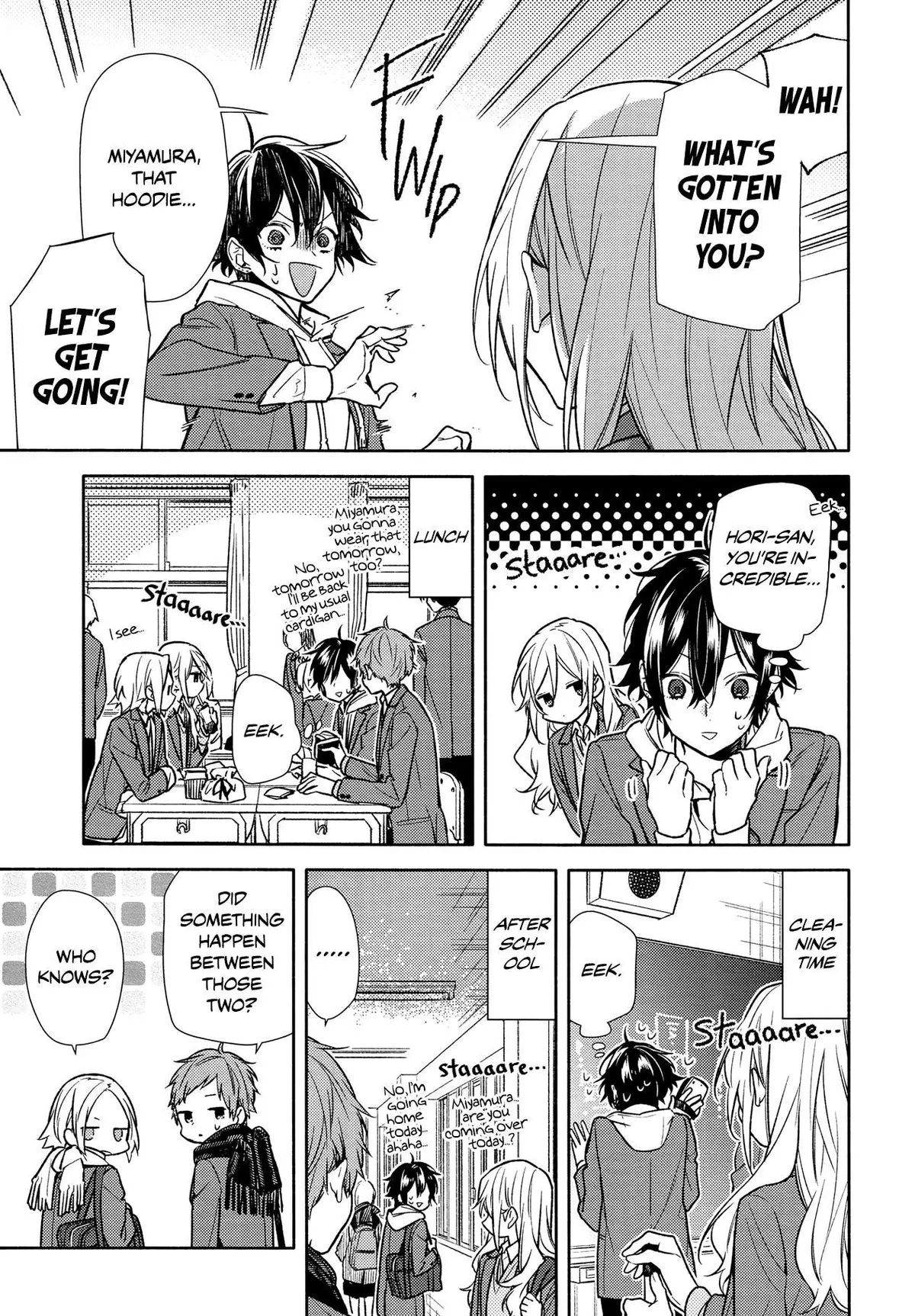 Read Horimiya chapter 100 image 9 on Lezhin