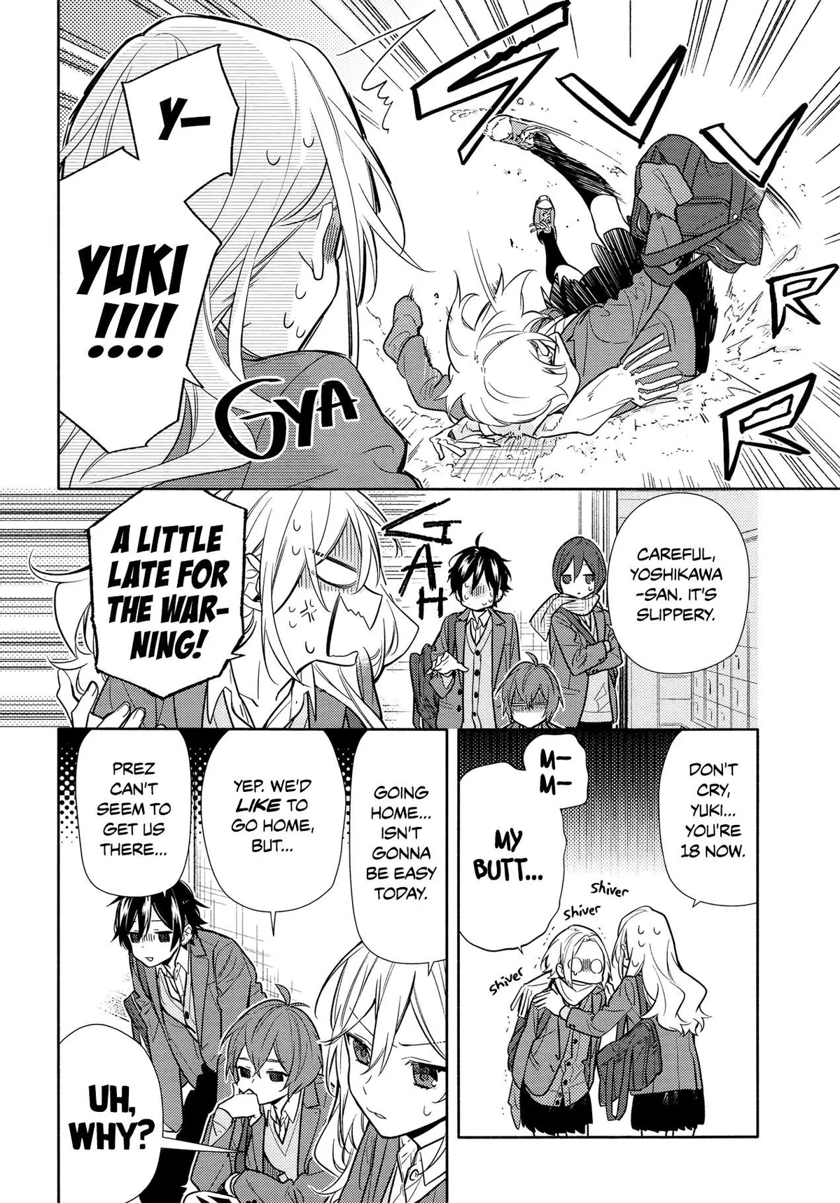 Read Horimiya chapter 101 image 1 on Lezhin