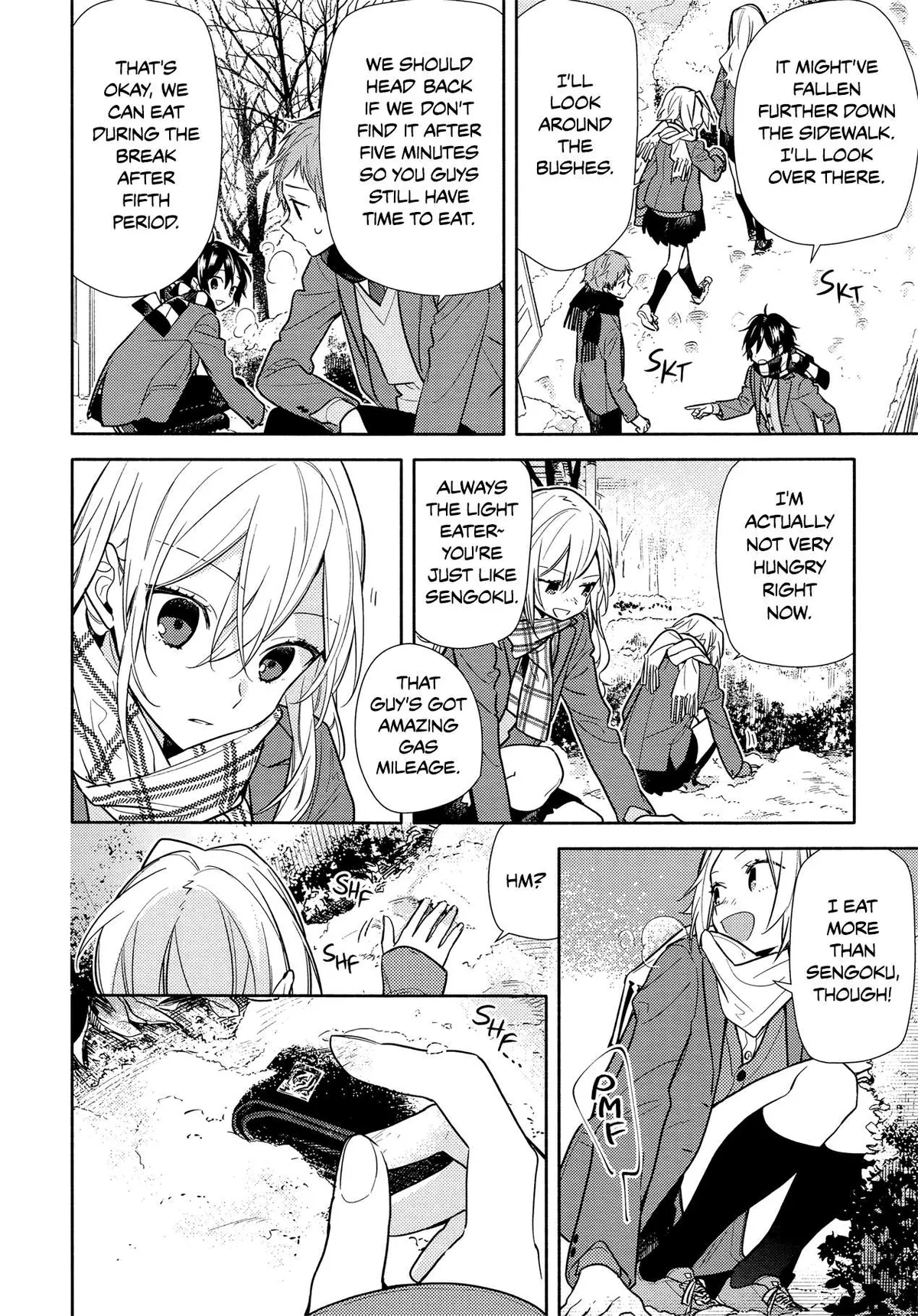 Read Horimiya chapter 101 image 15 on Lezhin