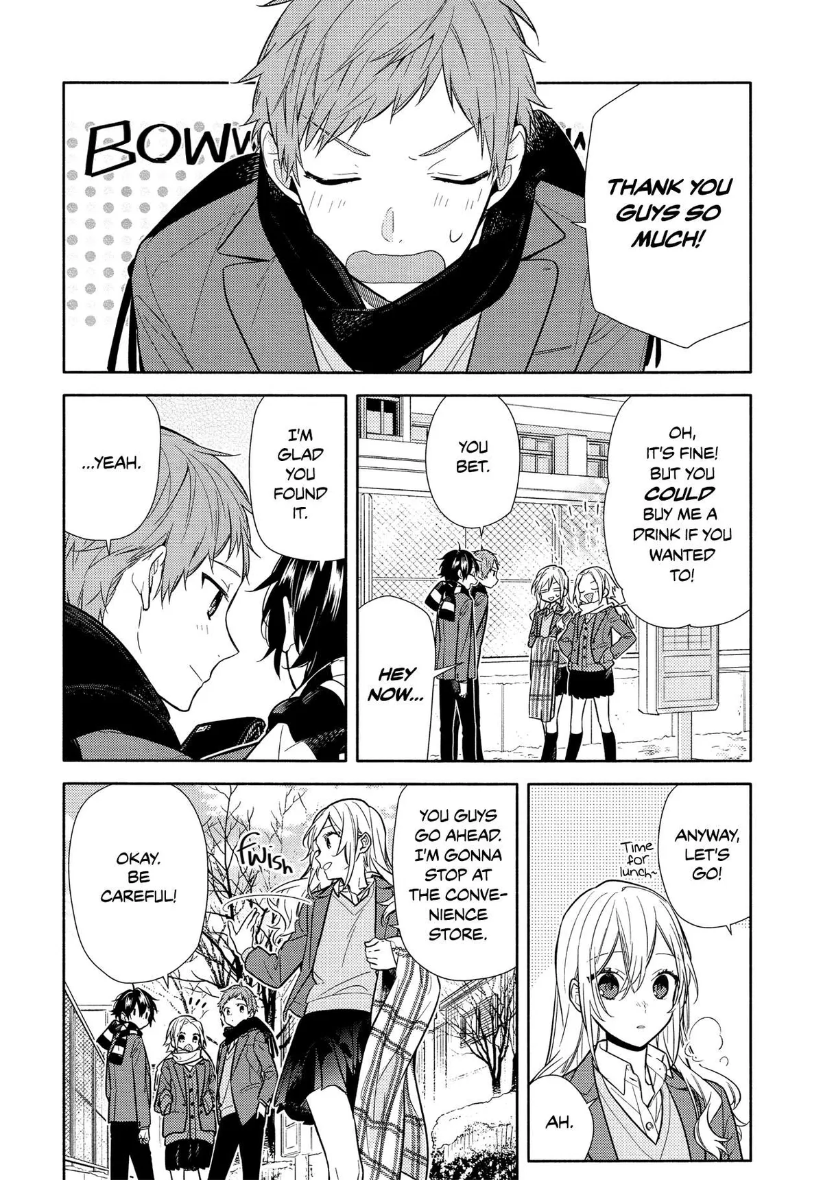 Read Horimiya chapter 101 image 17 on Lezhin