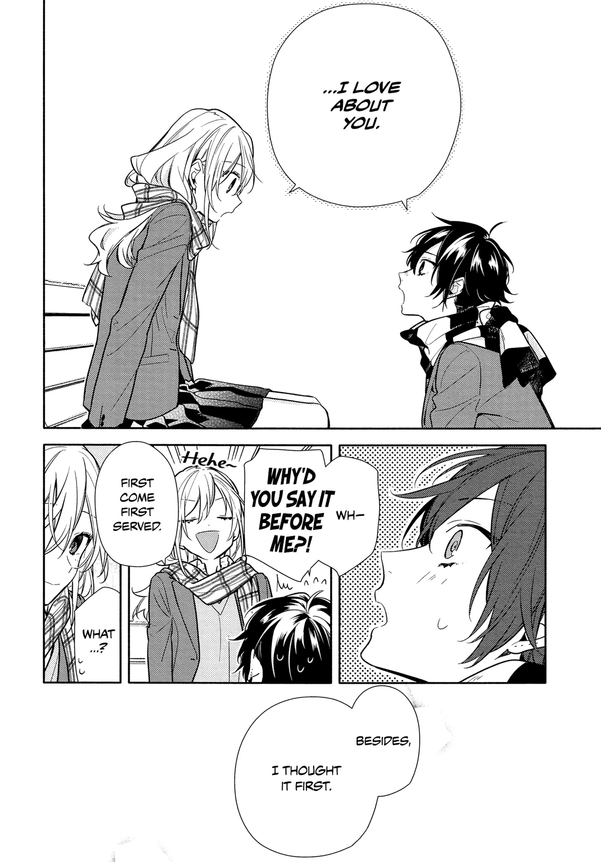 Read Horimiya chapter 101 image 25 on Lezhin