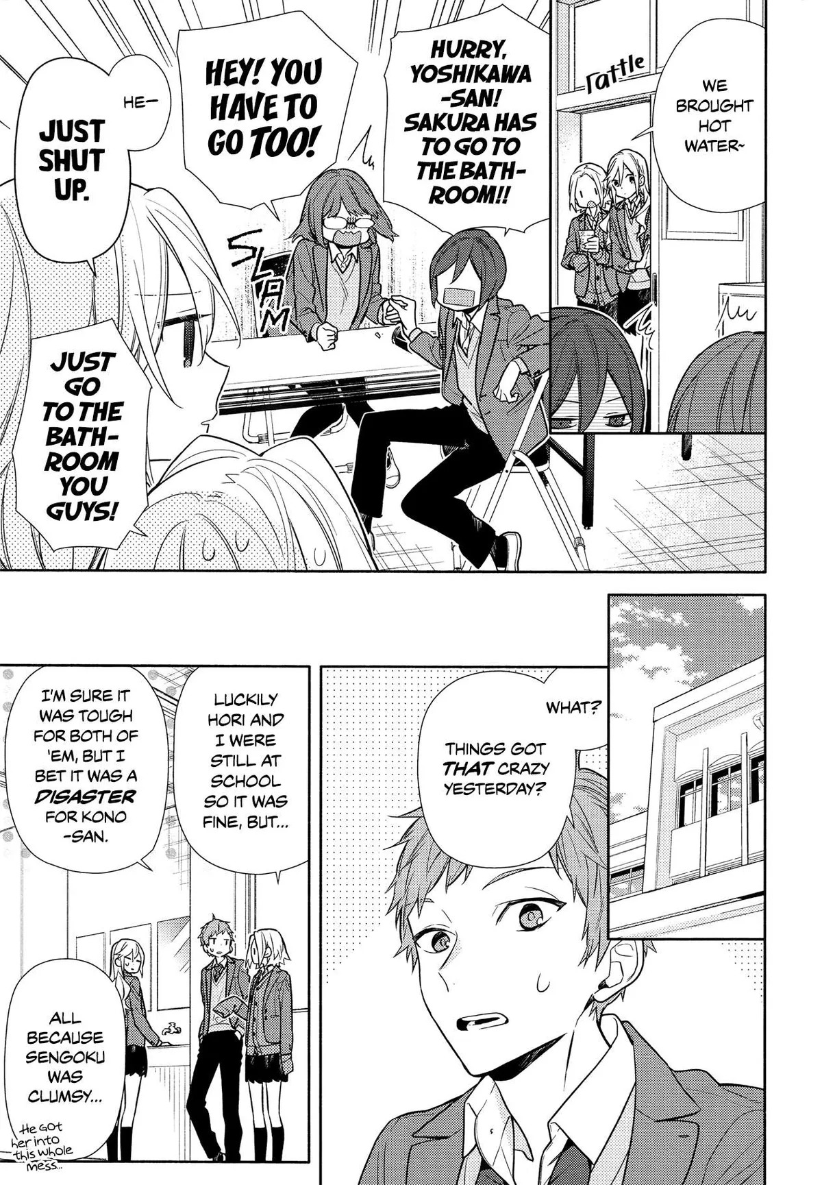 Read Horimiya chapter 106 image 10 on Lezhin