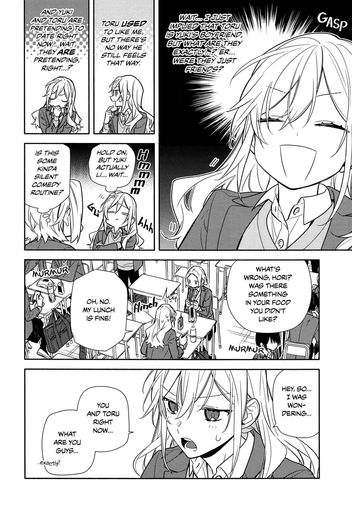 Read Horimiya chapter 111 image 1 on Lezhin
