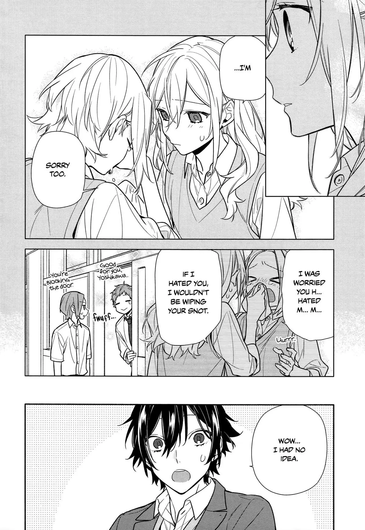 Read Horimiya chapter 111 image 13 on Lezhin