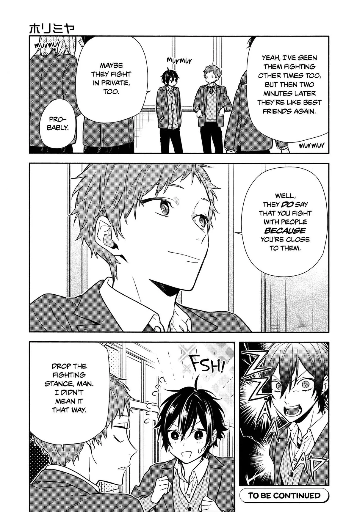 Read Horimiya chapter 111 image 14 on Lezhin