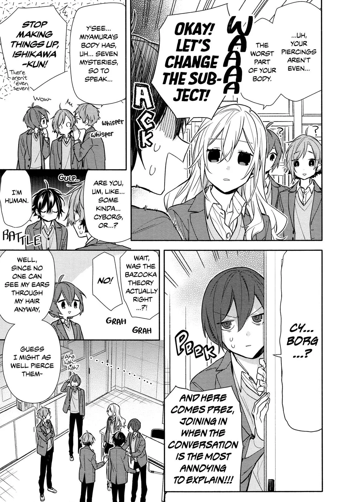 Read Horimiya chapter 114 image 6 on Lezhin