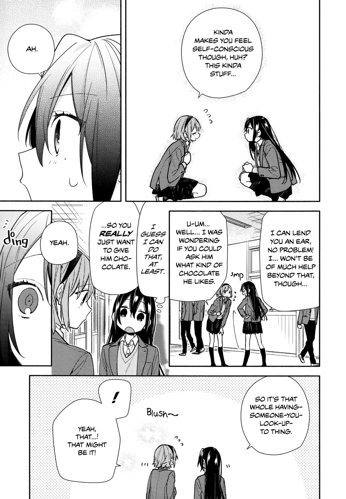 Read Horimiya chapter 117 image 12 on Lezhin