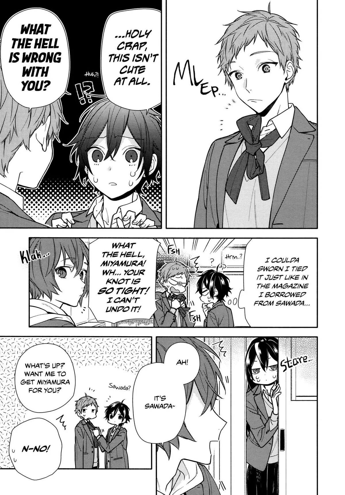 Read Horimiya chapter 117 image 14 on Lezhin