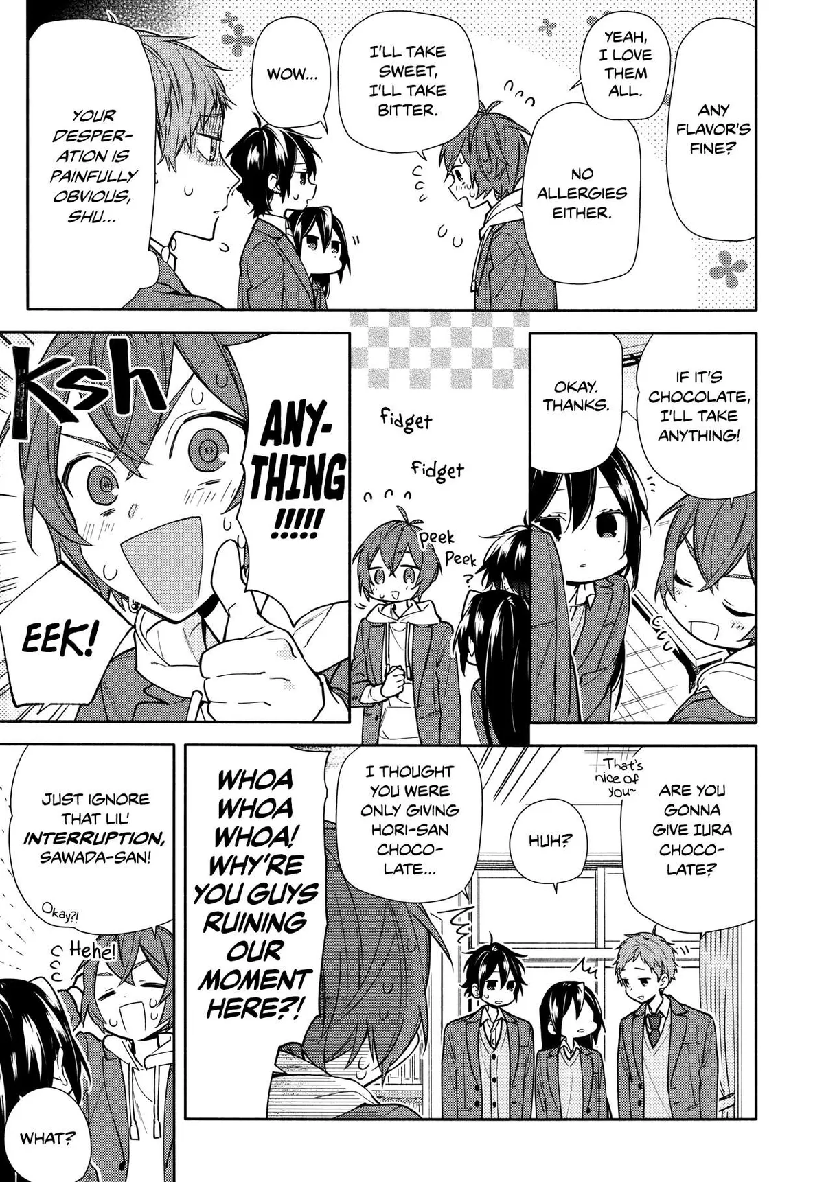 Read Horimiya chapter 117 image 16 on Lezhin