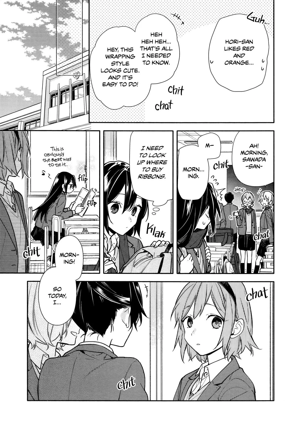 Read Horimiya chapter 117 image 2 on Lezhin