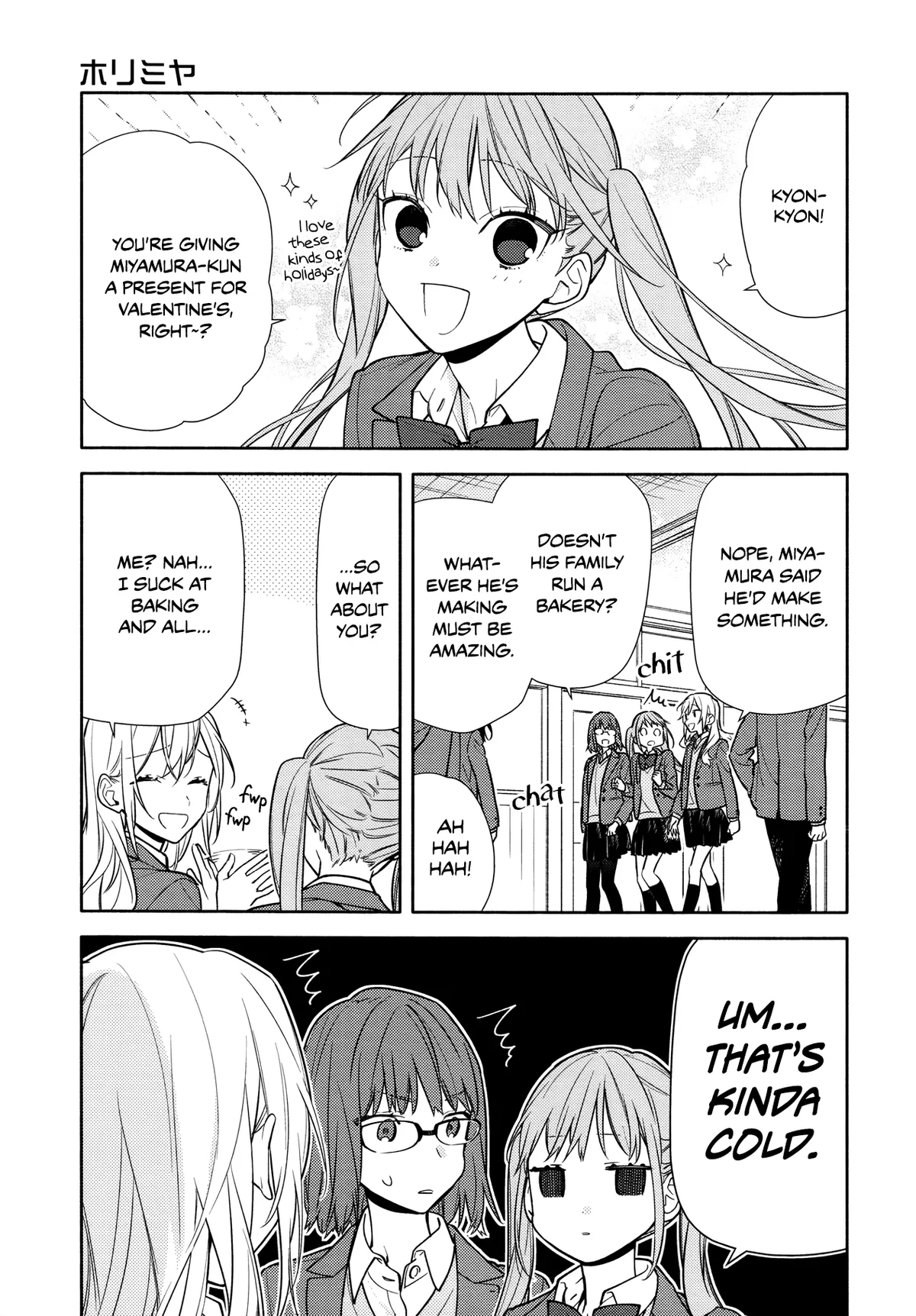 Read Horimiya chapter 117 image 4 on Lezhin