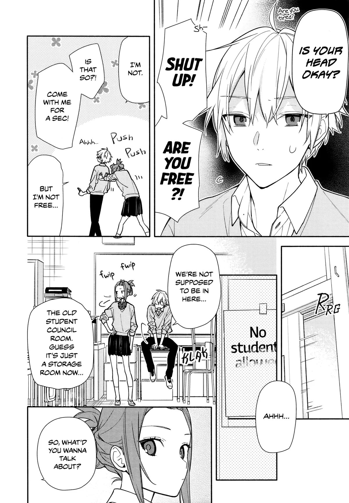 Read Horimiya chapter 120 image 9 on Lezhin