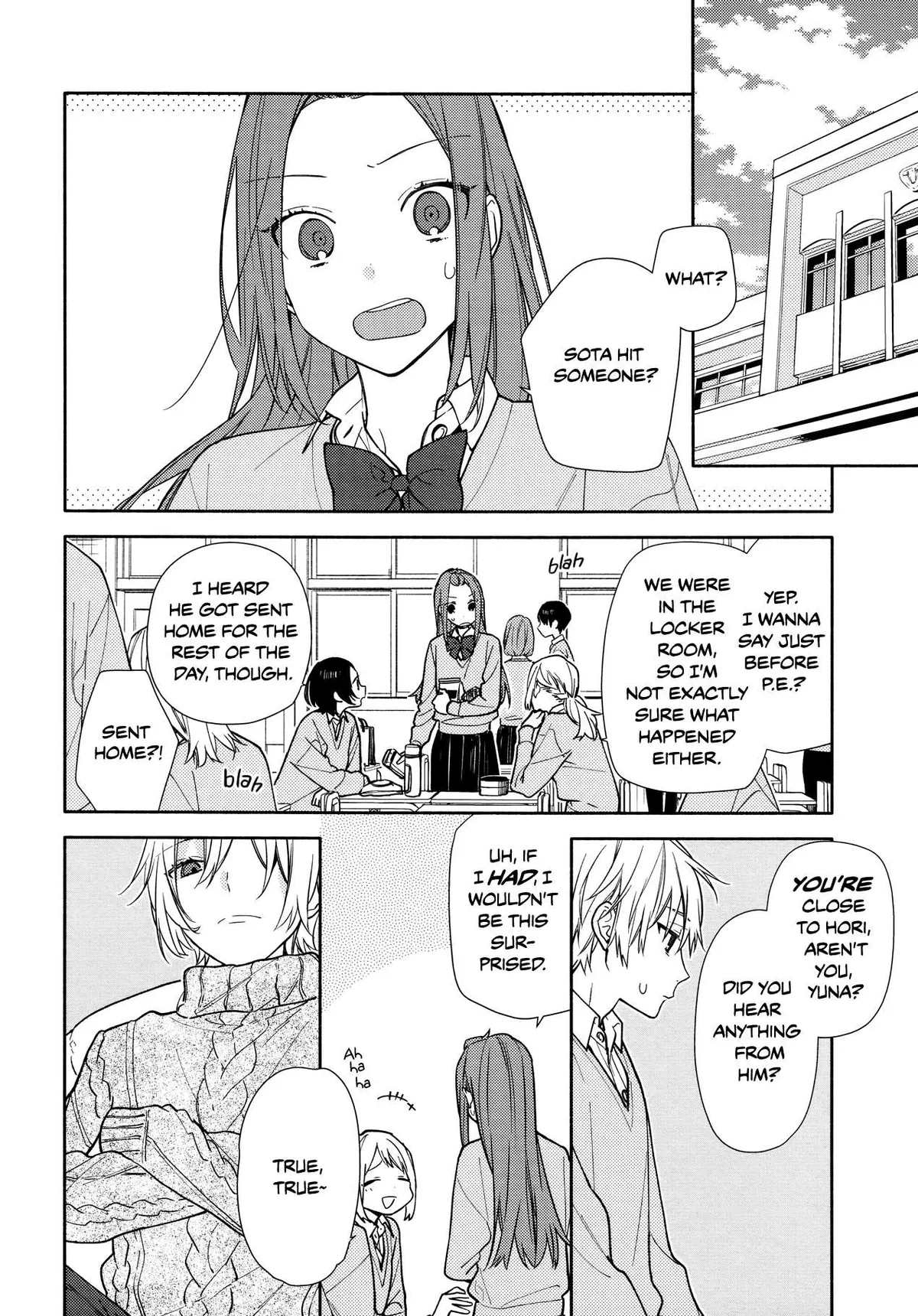 Read Horimiya chapter 121 image 13 on Lezhin