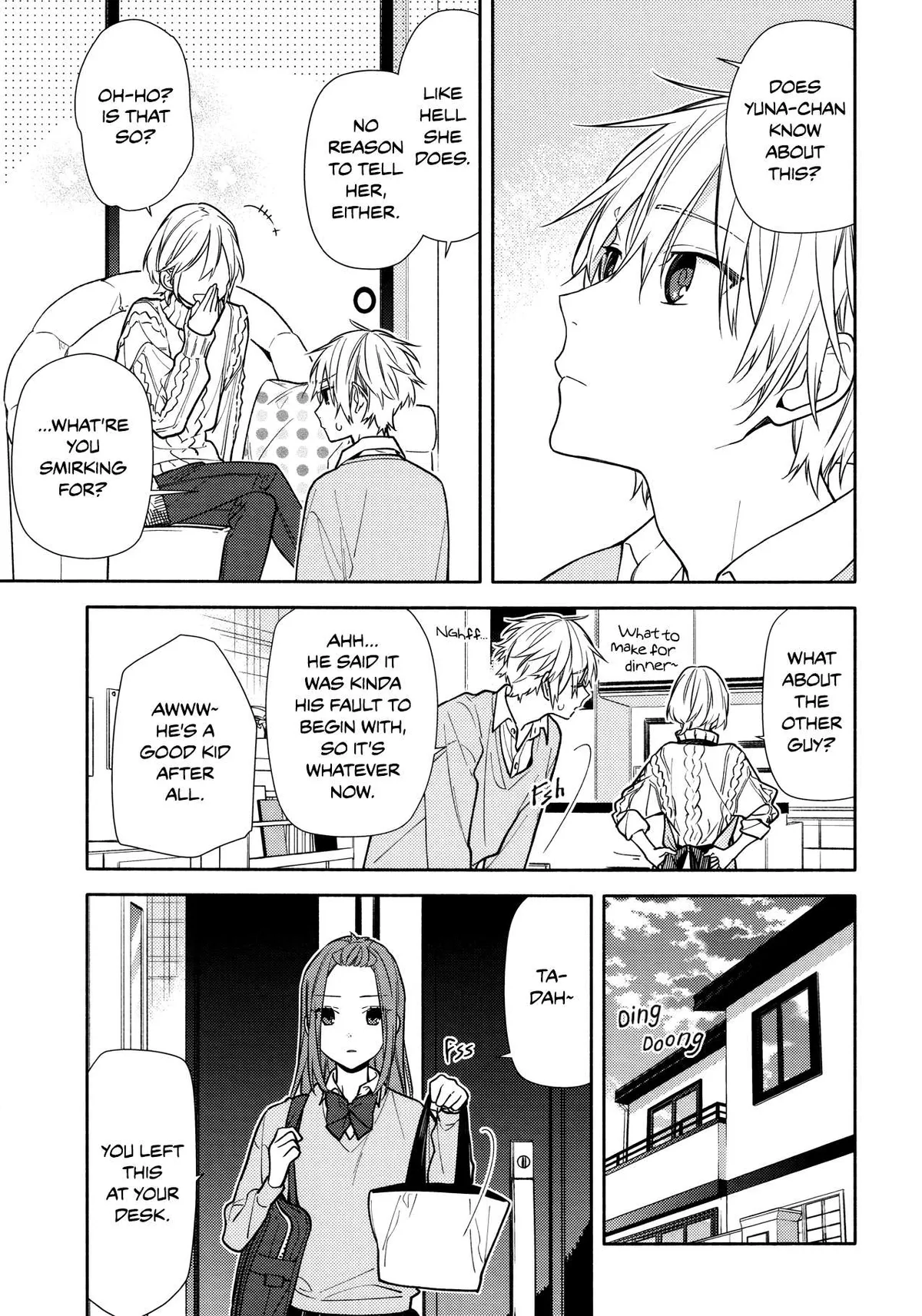 Read Horimiya chapter 121 image 16 on Lezhin
