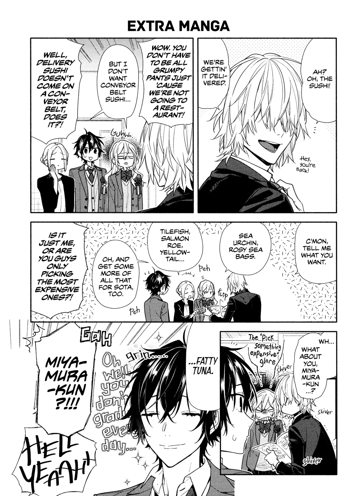 Read Horimiya chapter 122.5 image 4 on Lezhin