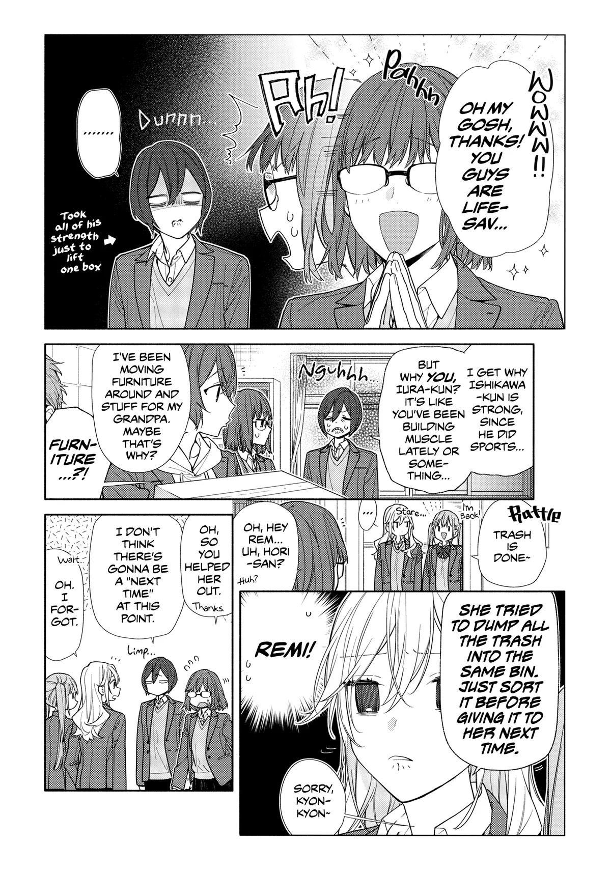 Read Horimiya chapter 122.7 image 3 on Lezhin