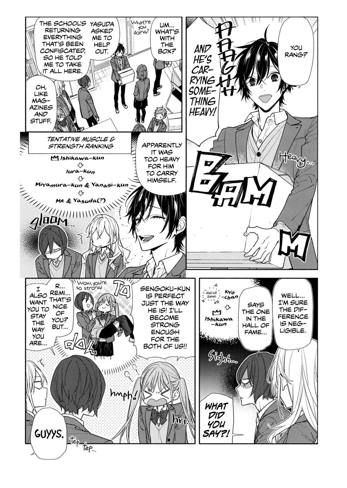 Read Horimiya chapter 122.7 image 5 on Lezhin