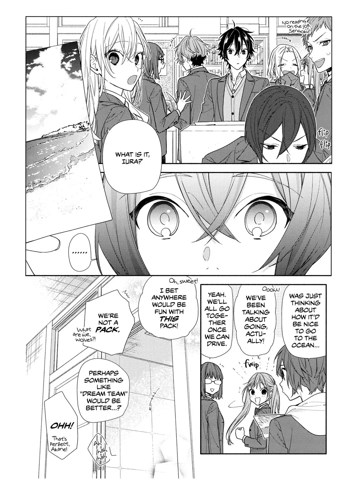 Read Horimiya chapter 122.7 image 8 on Lezhin
