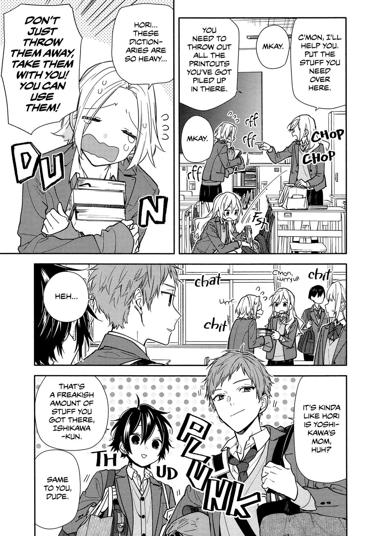 Read Horimiya chapter 123 image 3 on Lezhin