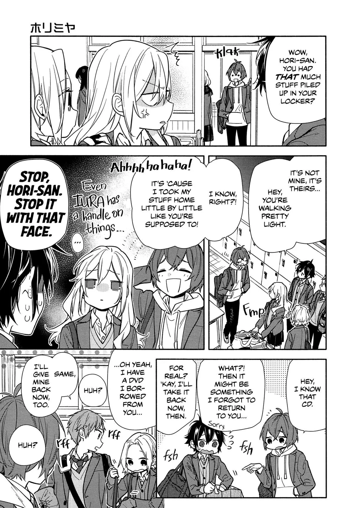 Read Horimiya chapter 123 image 5 on Lezhin