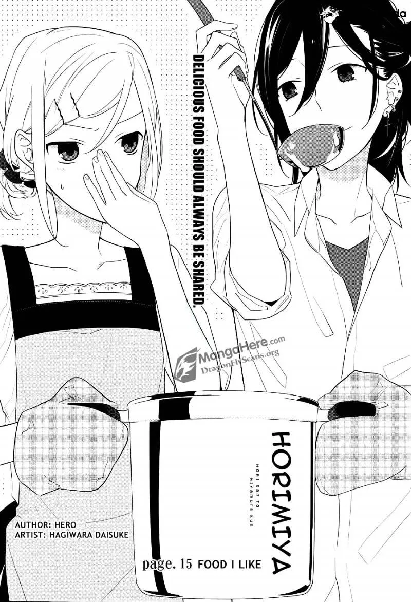 Read Horimiya chapter 15 image 1 on Lezhin