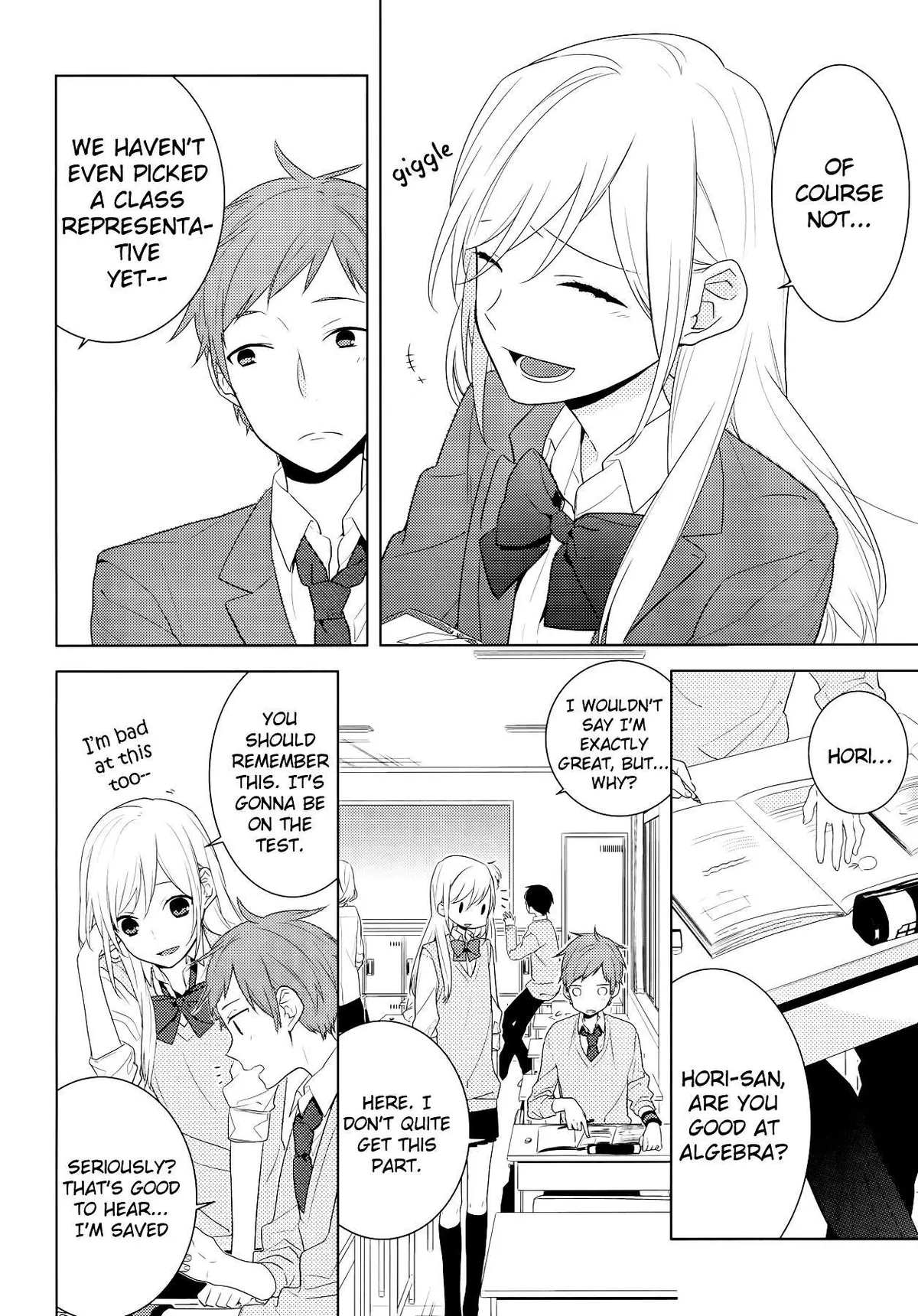 Read Horimiya chapter 24 image 2 on Lezhin