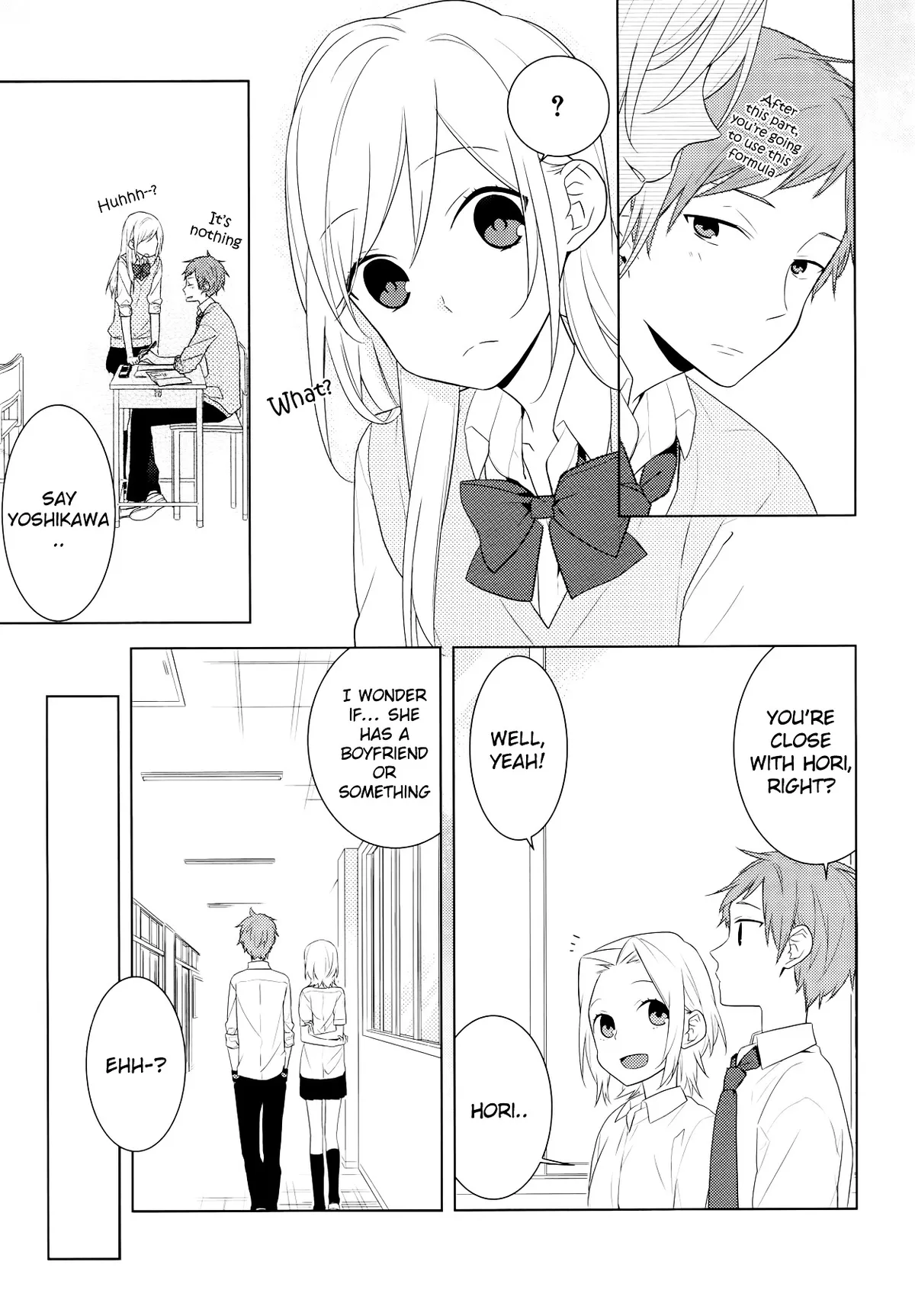 Read Horimiya chapter 24 image 3 on Lezhin